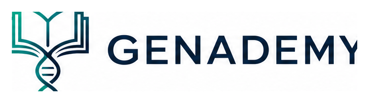 Genademy horizontal lockup